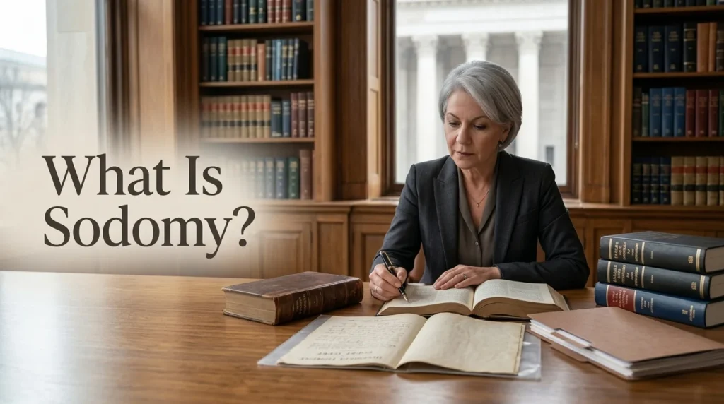 What Is Sodomy? Meaning, Legal History, Modern Law, Context, and Expert Insights